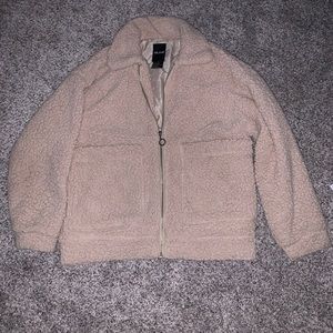 Faux fur jacket in great condition